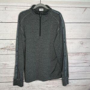 Rodan+Fields Men’s 1/4 Zip Mock Neck Long Sleeve Yoga Workout Sweatshirt Size M